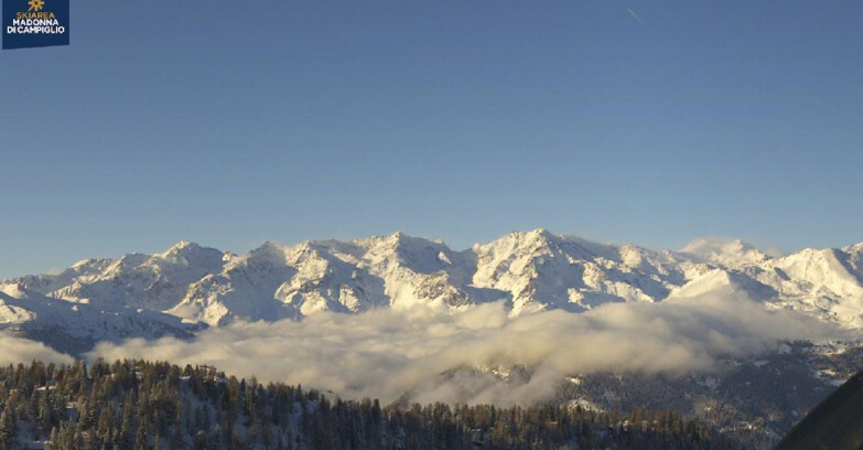 Webcam Folgarida-Marilleva  (Skiarea Campiglio Dolomiti di Brenta - Val di Sole Val Rendena) - Gruppo Ortles-Cevedale 