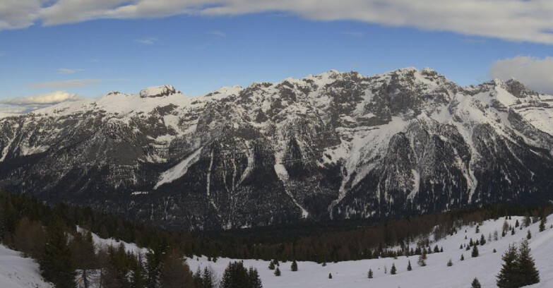 Webcam Folgarida-Marilleva  (Skiarea Campiglio Dolomiti di Brenta - Val di Sole Val Rendena) - Marilleva-Val Panciana