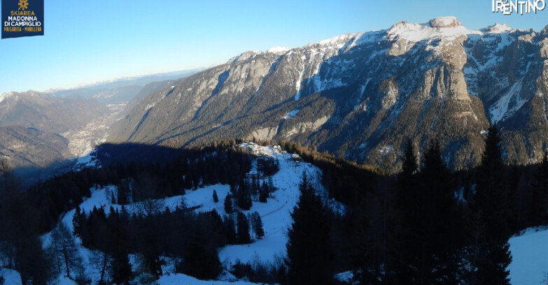 Webcam Skiarea Campiglio Dolomiti di Brenta Val di Sole Val Rendena - Folgarida Malghet Aut 