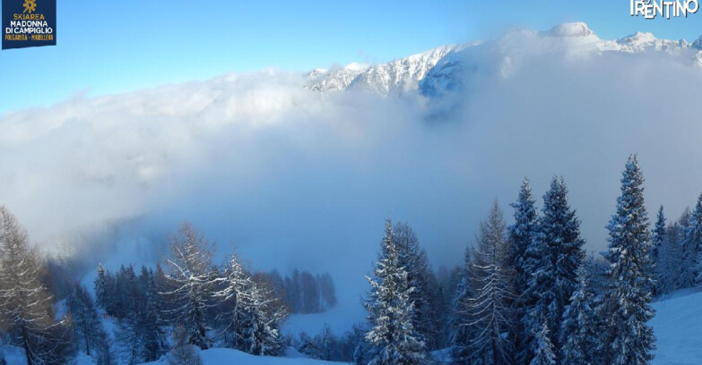 Webcam Folgarida-Marilleva  (Skiarea Campiglio Dolomiti di Brenta - Val di Sole Val Rendena) - Folgarida Malghet Aut 