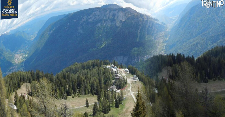 Webcam Skiarea Campiglio Dolomiti di Brenta Val di Sole Val Rendena - Folgarida Malghet Aut 