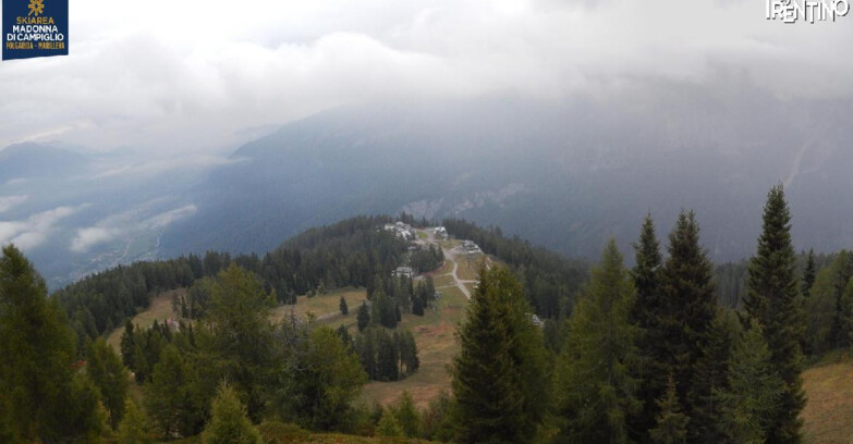 Webcam Skiarea Campiglio Dolomiti di Brenta Val di Sole Val Rendena - Folgarida Malghet Aut 