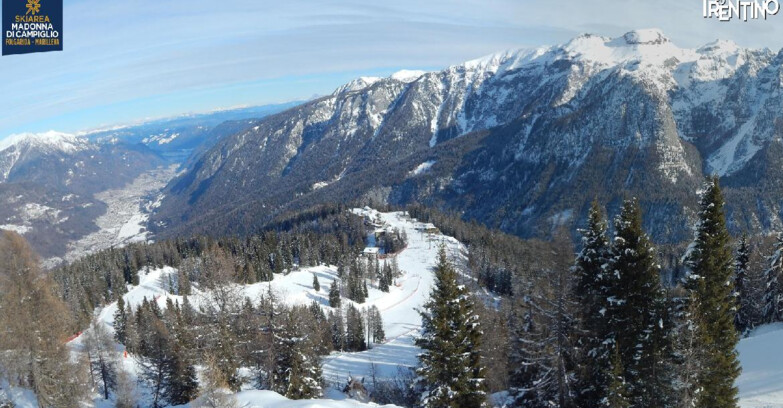 Webcam Folgarida-Marilleva  (Skiarea Campiglio Dolomiti di Brenta - Val di Sole Val Rendena) - Folgarida Malghet Aut 
