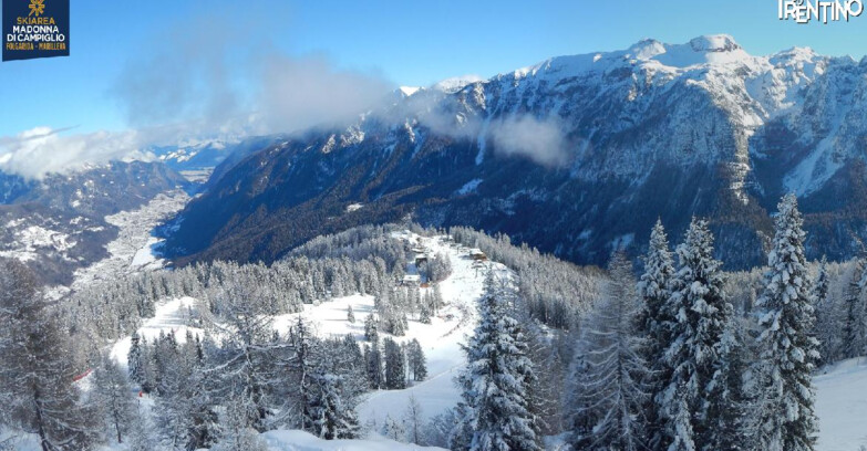Webcam Folgarida-Marilleva  (Skiarea Campiglio Dolomiti di Brenta - Val di Sole Val Rendena) - Folgarida Malghet Aut 