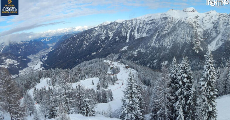 Webcam Folgarida-Marilleva  (Skiarea Campiglio Dolomiti di Brenta - Val di Sole Val Rendena) - Folgarida Malghet Aut 