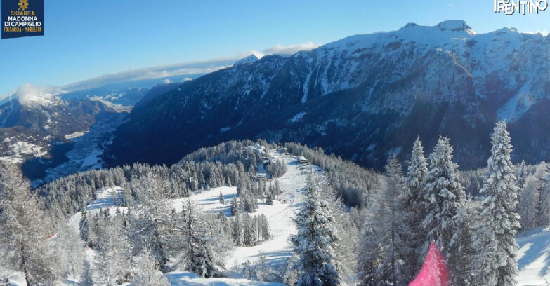 Webcam Folgarida-Marilleva  (Skiarea Campiglio Dolomiti di Brenta - Val di Sole Val Rendena) - Folgarida Malghet Aut 
