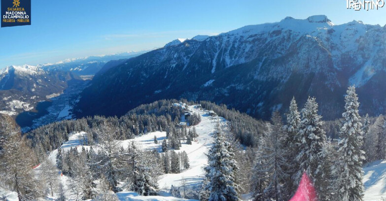 Webcam Skiarea Campiglio Dolomiti di Brenta Val di Sole Val Rendena - Folgarida Malghet Aut 