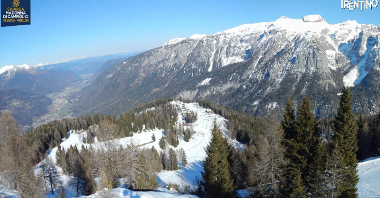 Webcam Skiarea Campiglio Dolomiti di Brenta Val di Sole Val Rendena - Folgarida Malghet Aut 