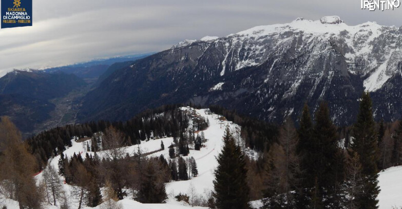 Webcam Ski area Campiglio Dolomiti di Brenta Val di Sole Val Rendena - Folgarida Malghet Aut 