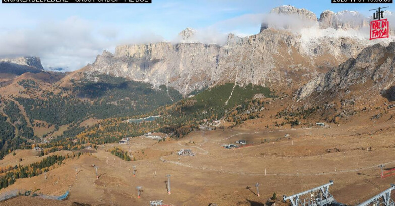 Webcam Canazei-Belvedere - SKIAREA BELVEDERE 