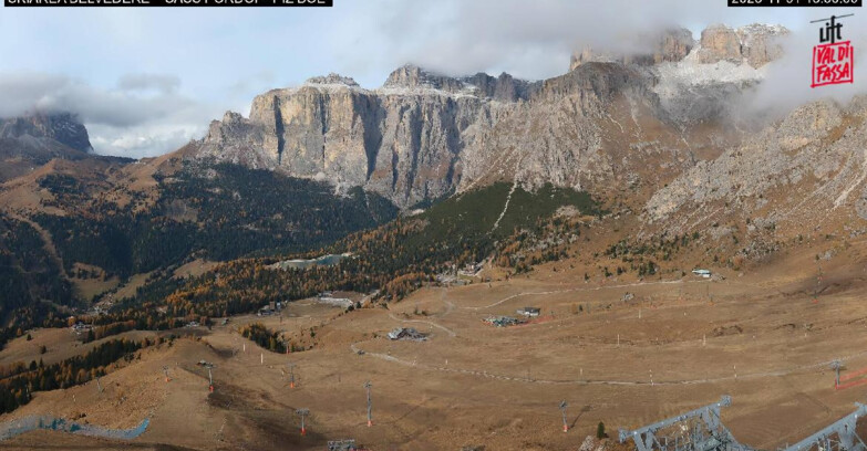Webcam Canazei-Belvedere - SKIAREA BELVEDERE 