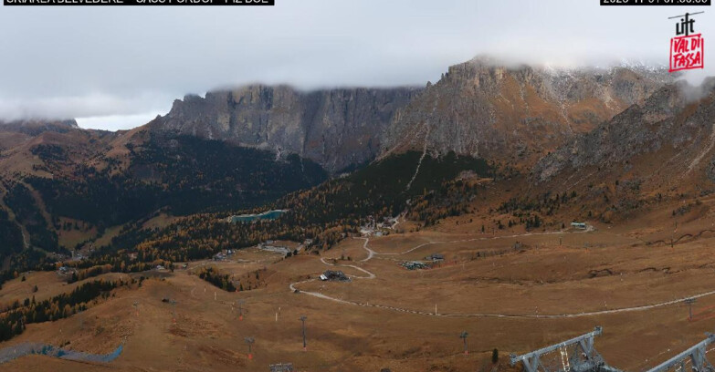 Webcam Canazei-Belvedere - SKIAREA BELVEDERE 