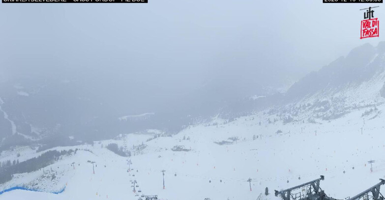 Webcam Canazei-Belvedere - SKIAREA BELVEDERE 