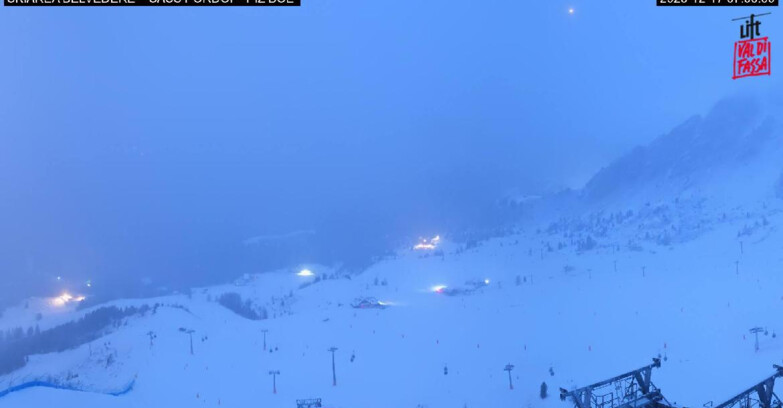 Webcam Canazei-Belvedere - SKIAREA BELVEDERE 