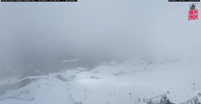Webcam Canazei-Belvedere - SKIAREA BELVEDERE 