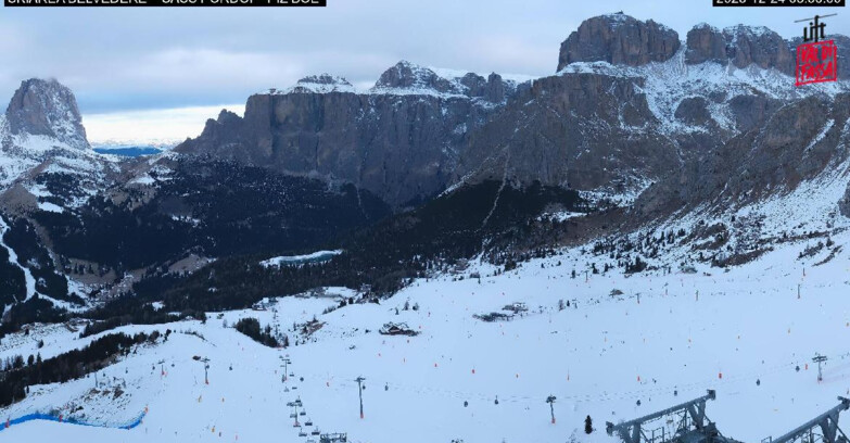 Webcam Canazei-Belvedere - SKIAREA BELVEDERE 