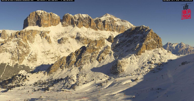 Webcam Canazei-Belvedere - SKIAREA BELVEDERE 