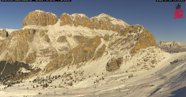 Webcam Canazei-Belvedere - SKIAREA BELVEDERE 