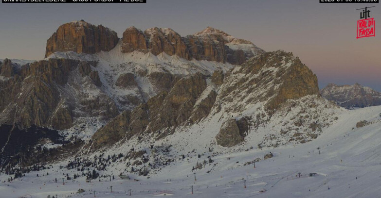 Webcam Canazei-Belvedere - SKIAREA BELVEDERE 