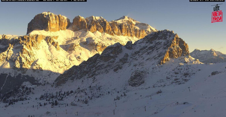 Webcam Canazei-Belvedere - SKIAREA BELVEDERE 