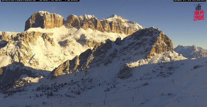 Webcam Canazei-Belvedere - SKIAREA BELVEDERE 