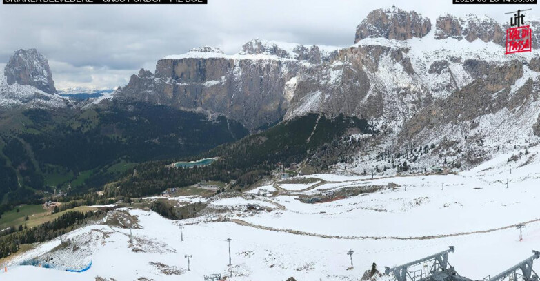 Webcam Canazei-Belvedere  - SKIAREA BELVEDERE 