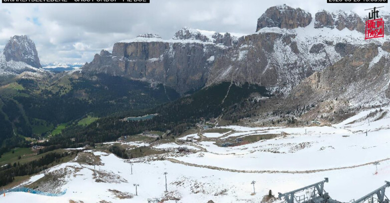 Webcam Canazei-Belvedere  - SKIAREA BELVEDERE 