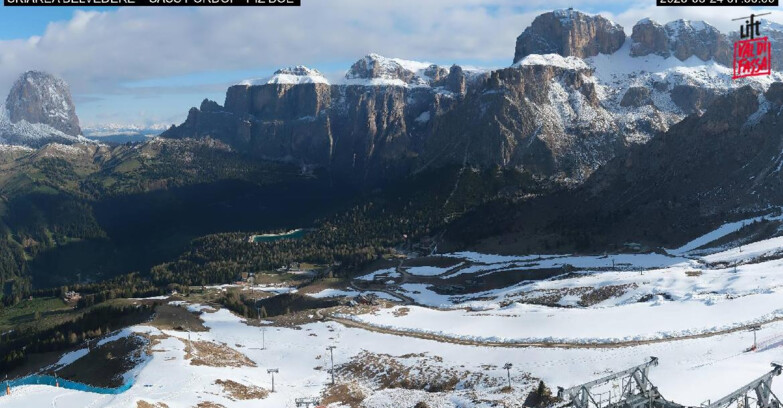 Webcam Canazei-Belvedere - SKIAREA BELVEDERE 