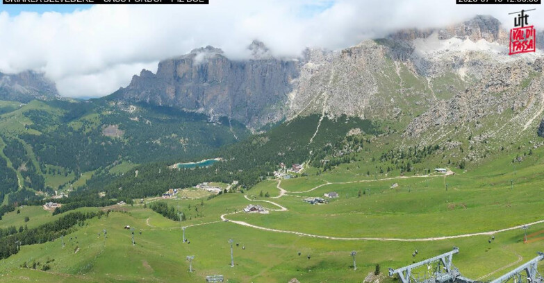 Webcam Canazei-Belvedere - SKIAREA BELVEDERE 