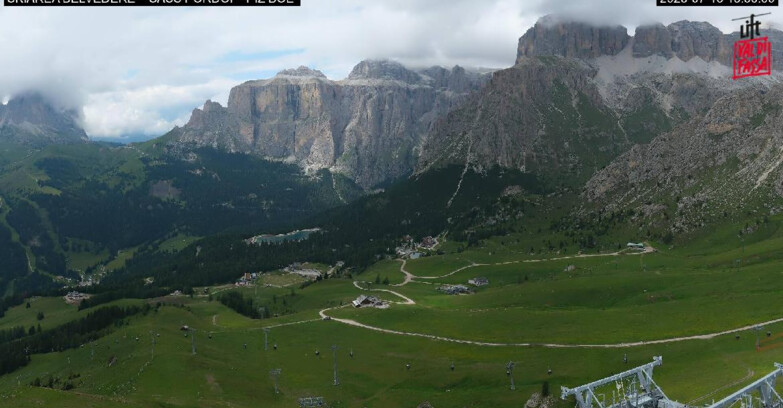 Webcam Canazei-Belvedere - SKIAREA BELVEDERE 