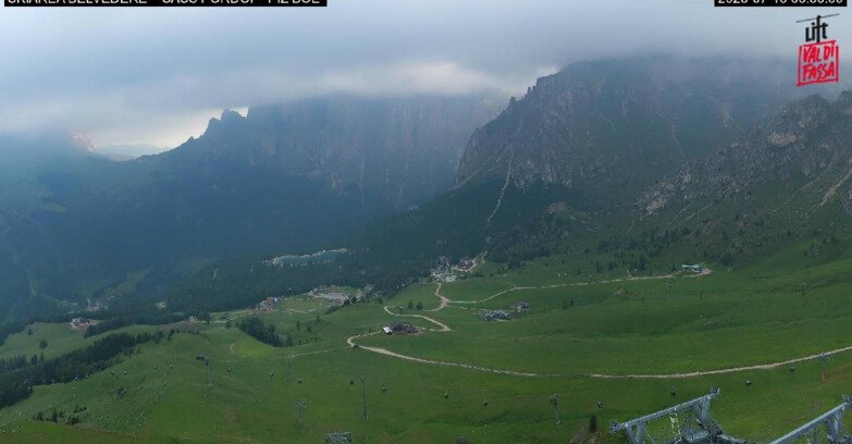 Webcam Canazei-Belvedere - SKIAREA BELVEDERE 