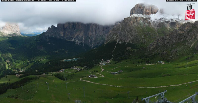 Webcam Canazei-Belvedere - SKIAREA BELVEDERE 