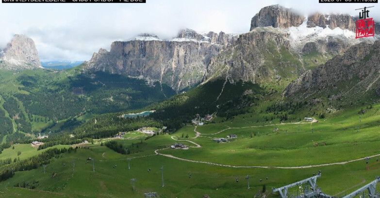 Webcam Canazei-Belvedere - SKIAREA BELVEDERE 