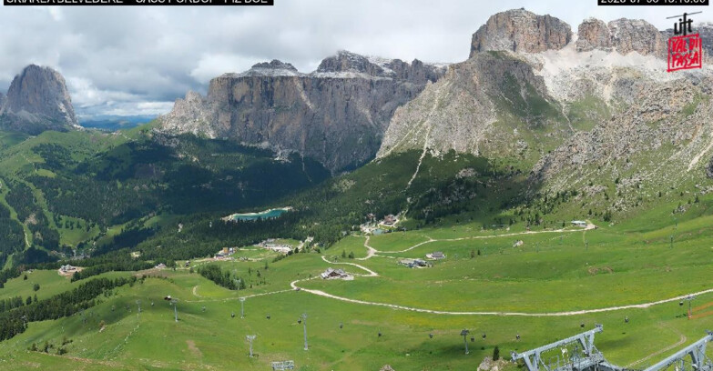 Webcam Canazei-Belvedere - SKIAREA BELVEDERE 