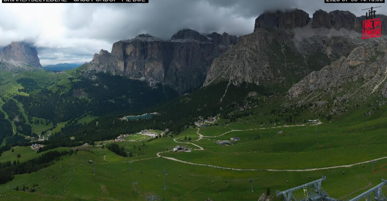 Webcam Canazei-Belvedere - SKIAREA BELVEDERE 