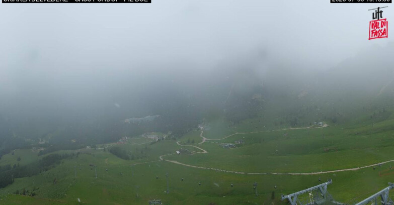 Webcam Canazei-Belvedere - SKIAREA BELVEDERE 