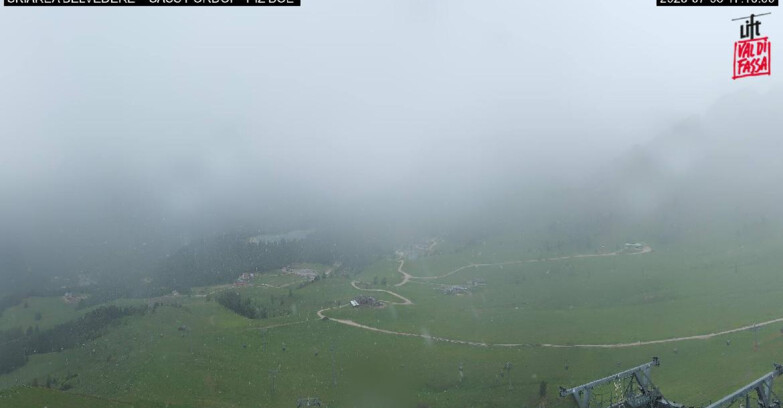 Webcam Canazei-Belvedere - SKIAREA BELVEDERE 