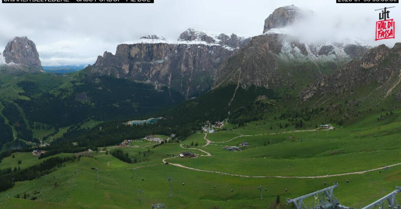 Webcam Canazei-Belvedere - SKIAREA BELVEDERE 