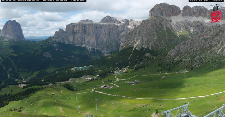 Webcam Канацей-Бельведере  - SKIAREA BELVEDERE 