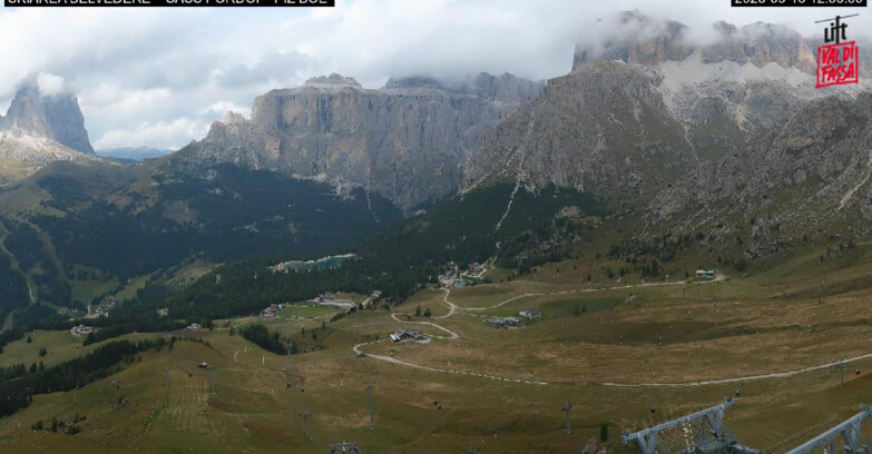 Webcam Canazei-Belvedere - SKIAREA BELVEDERE 