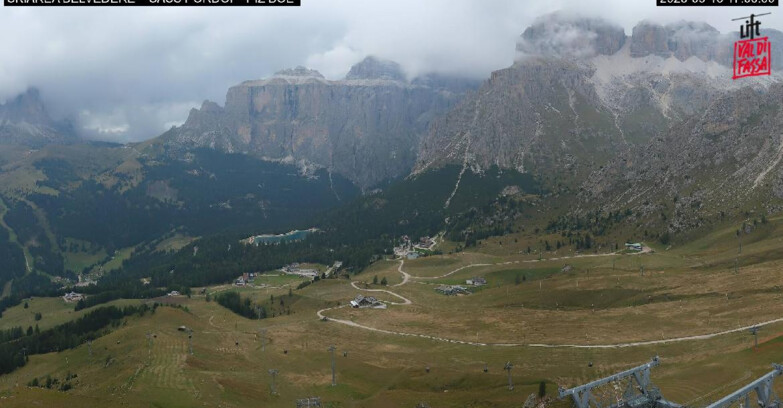 Webcam Canazei-Belvedere - SKIAREA BELVEDERE 