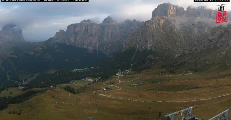 Webcam Canazei-Belvedere - SKIAREA BELVEDERE 