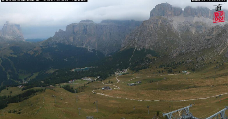 Webcam Canazei-Belvedere - SKIAREA BELVEDERE 