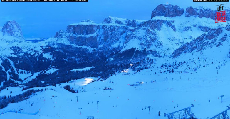 Webcam Canazei-Belvedere - SKIAREA BELVEDERE 