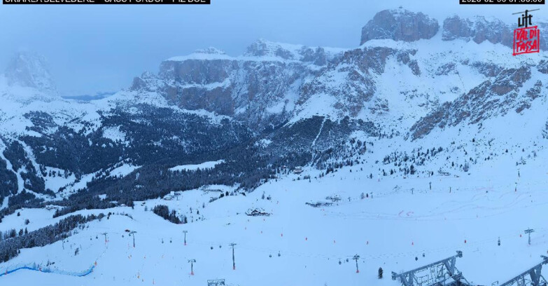 Webcam Canazei-Belvedere - SKIAREA BELVEDERE 