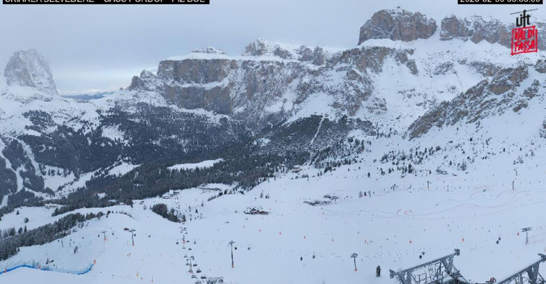 Webcam Canazei-Belvedere - SKIAREA BELVEDERE 