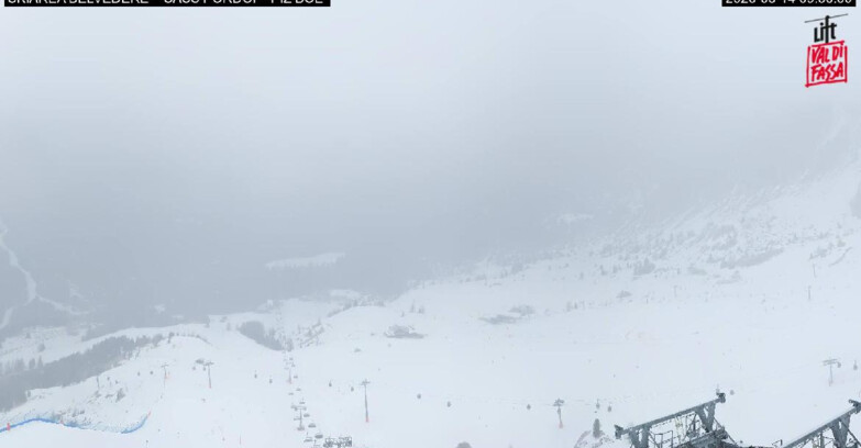 Webcam Canazei-Belvedere - SKIAREA BELVEDERE 