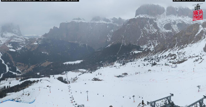 Webcam Canazei-Belvedere - SKIAREA BELVEDERE 