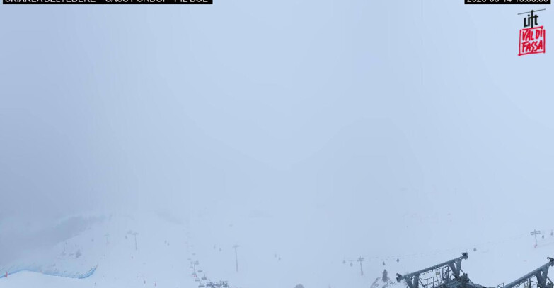 Webcam Canazei-Belvedere - SKIAREA BELVEDERE 
