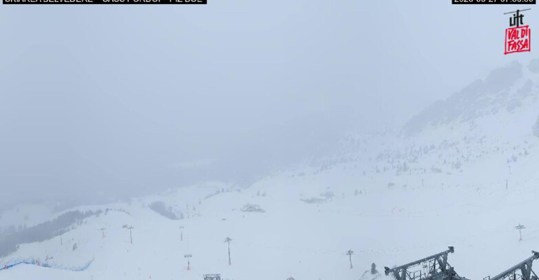 Webcam Canazei-Belvedere - SKIAREA BELVEDERE 